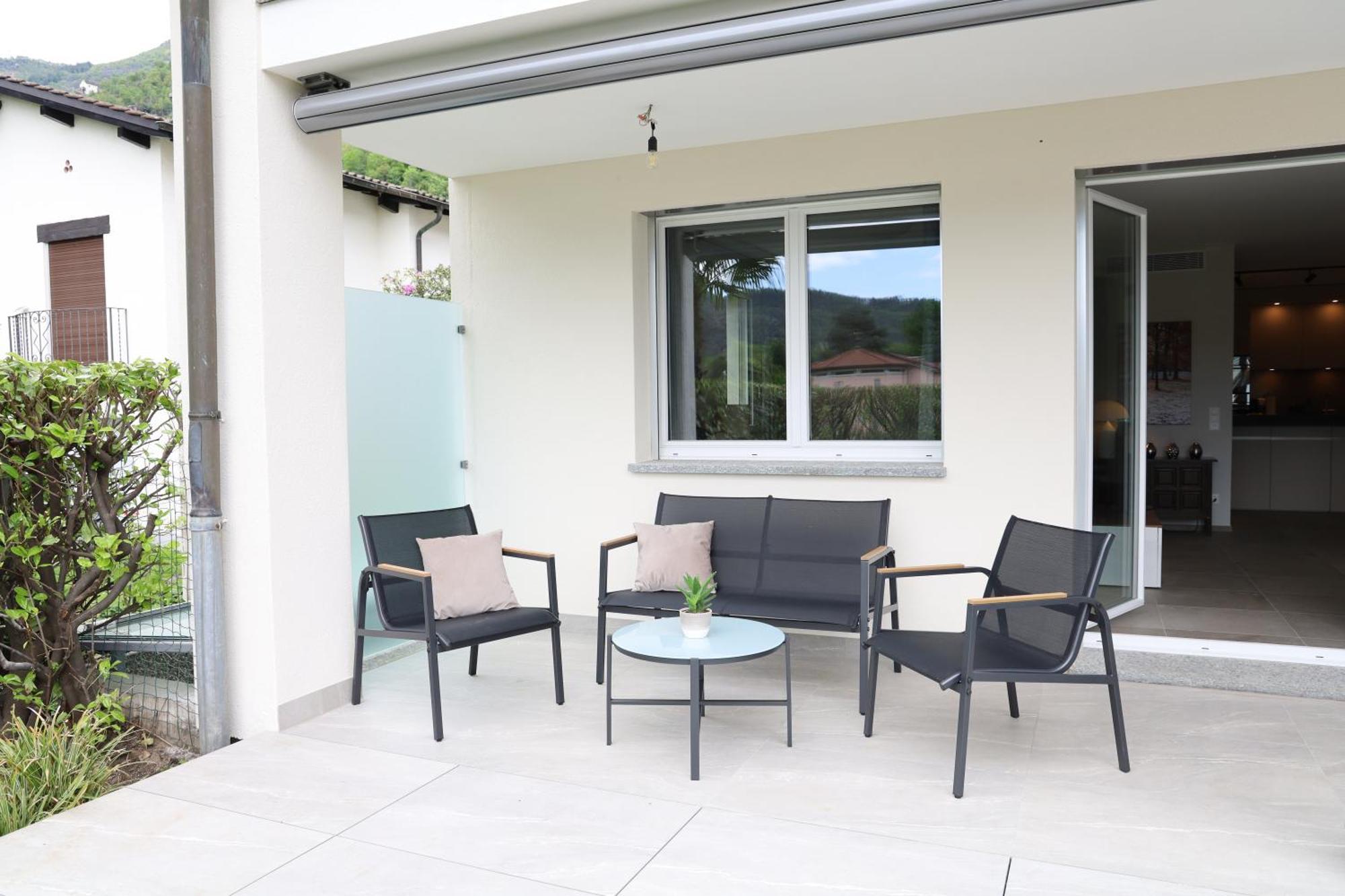 Casa Quattro Fiumi Apartment Tegna Luaran gambar