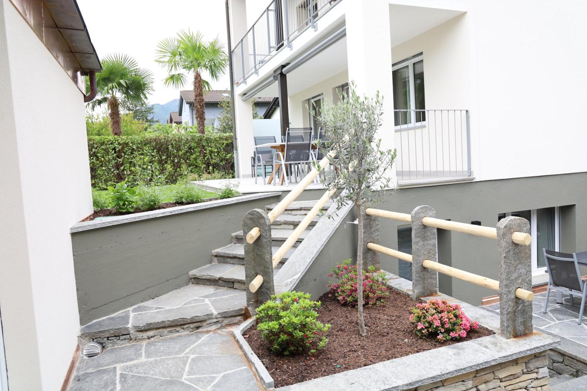 Casa Quattro Fiumi Apartment Tegna Luaran gambar