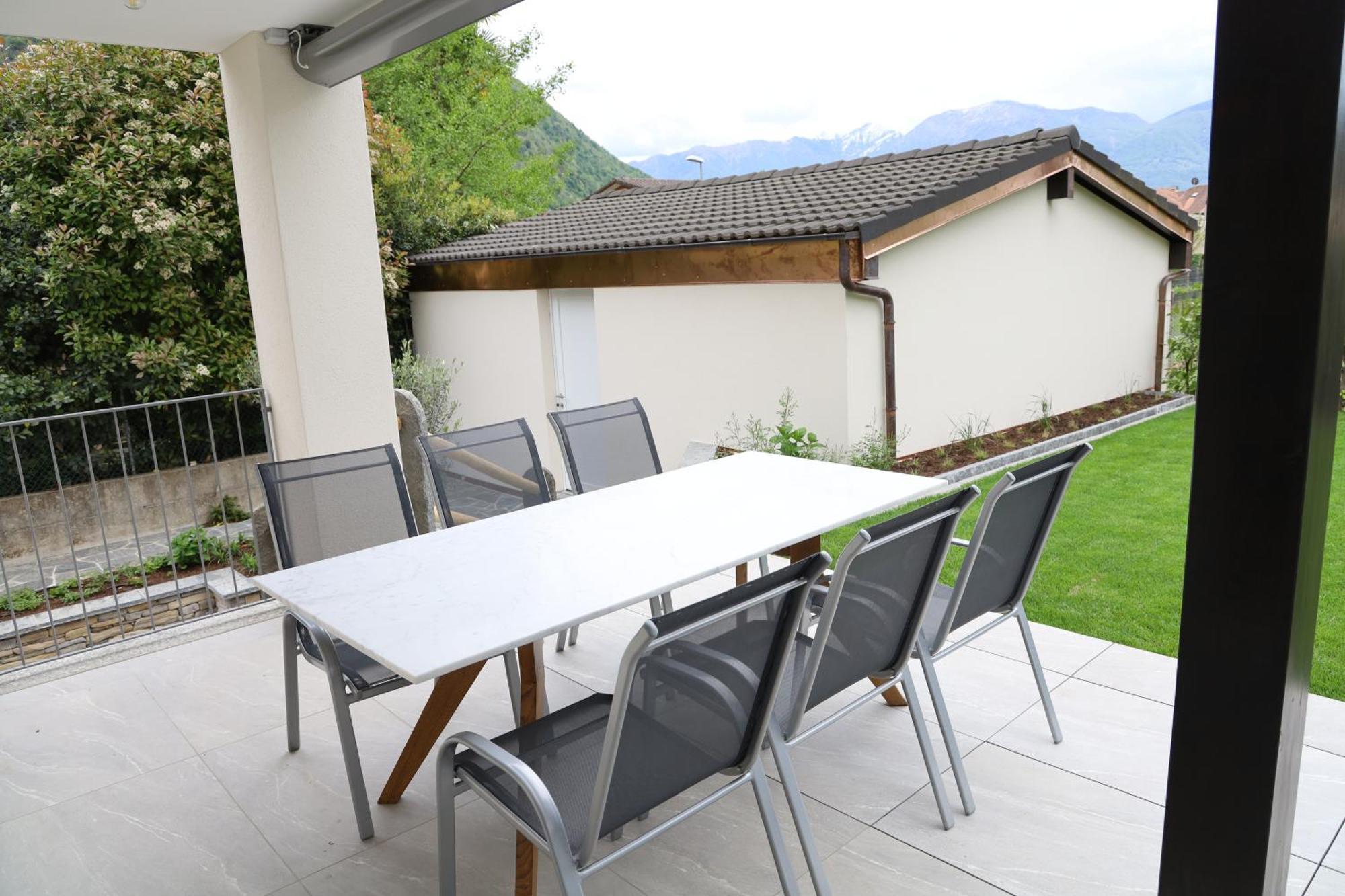 Casa Quattro Fiumi Apartment Tegna Luaran gambar