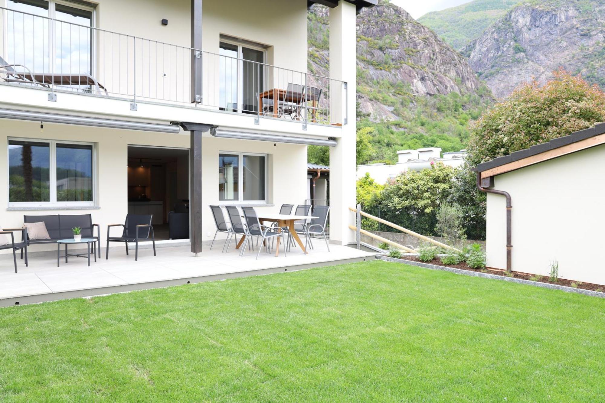 Casa Quattro Fiumi Apartment Tegna Luaran gambar